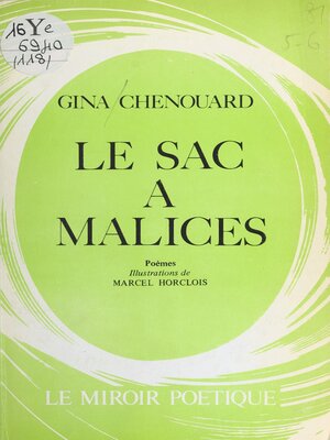 cover image of Le Sac à malices